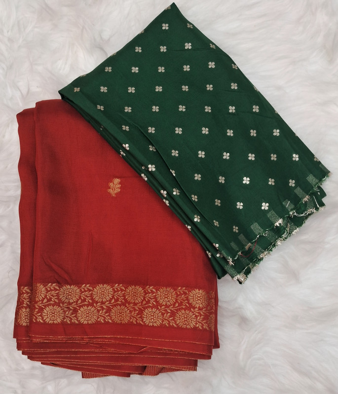 Viscose Crape silk For Women