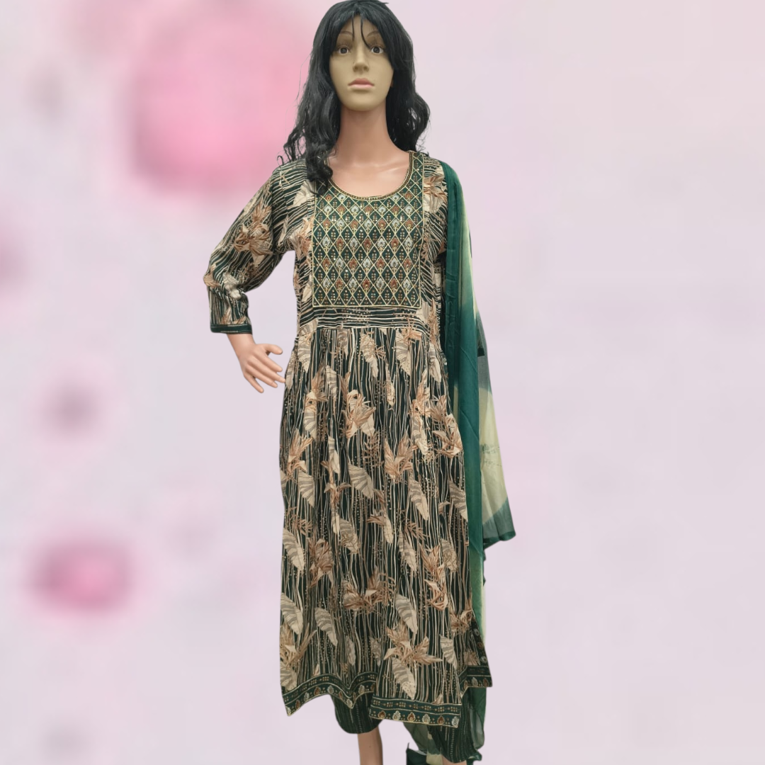 Rayan Fabric Naira Cut Dress