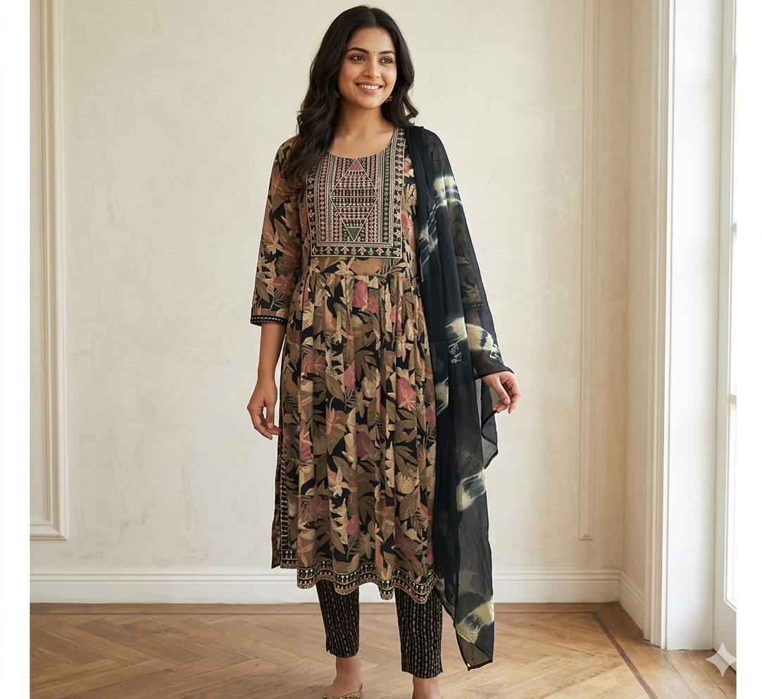 Rayan Fabric Naira Cut Dress